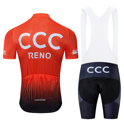 Printed cycling clothes are popular 骑行服短袖背带套装