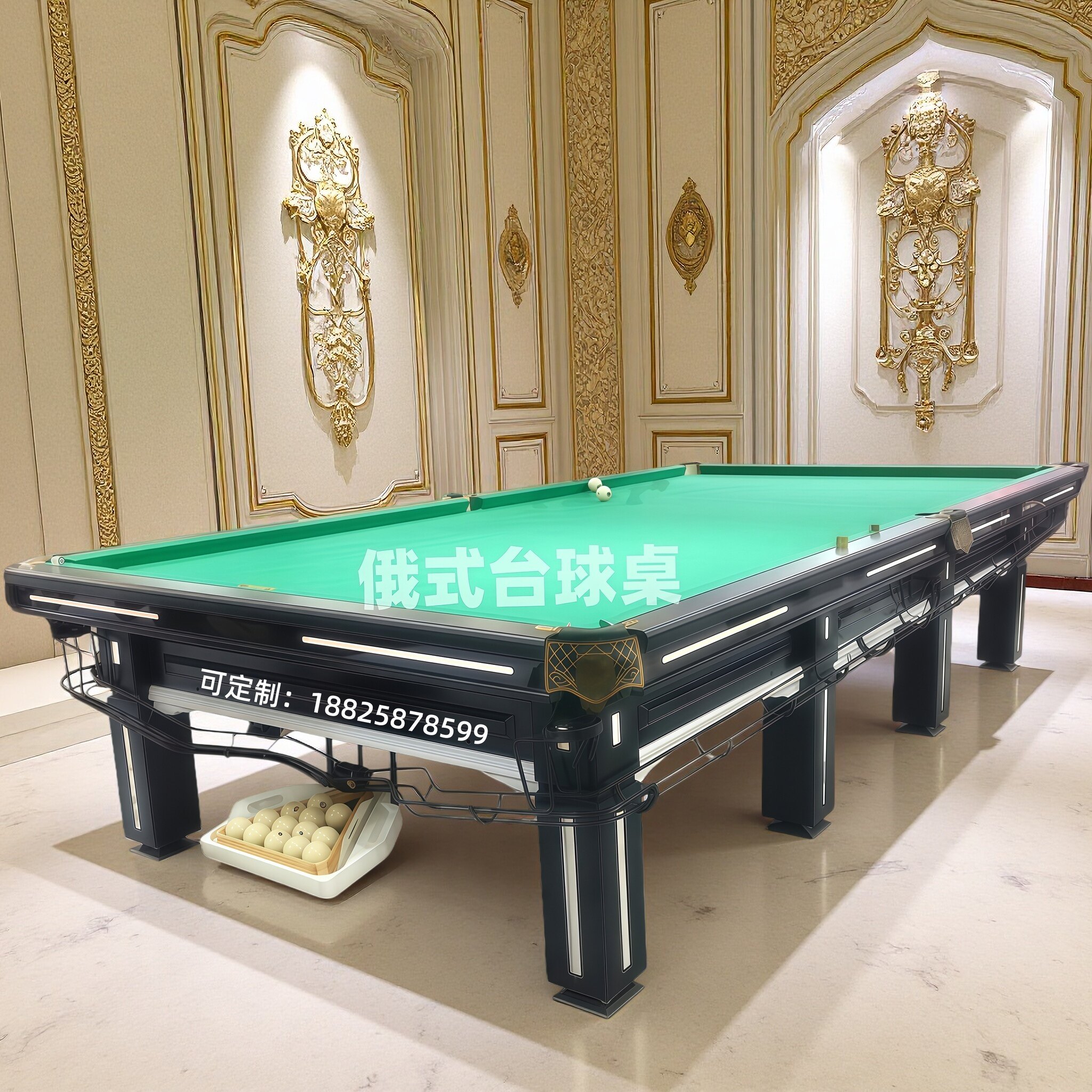 鑫球星牌标准英式斯洛克桌球美式台球桌俄罗斯桌球斯诺克厂家直供
