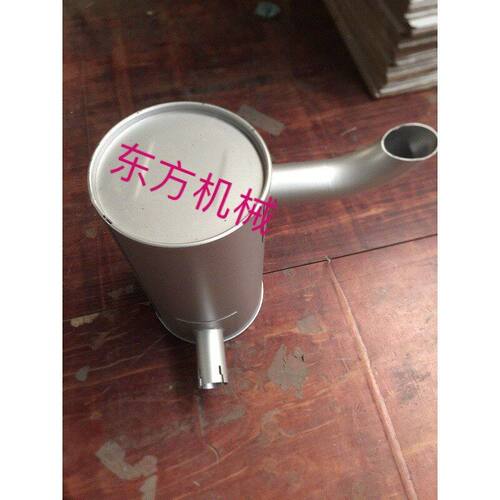 挖机配件现代R80-7/60-7消声器排气管消音器增压器接管卡箍螺丝