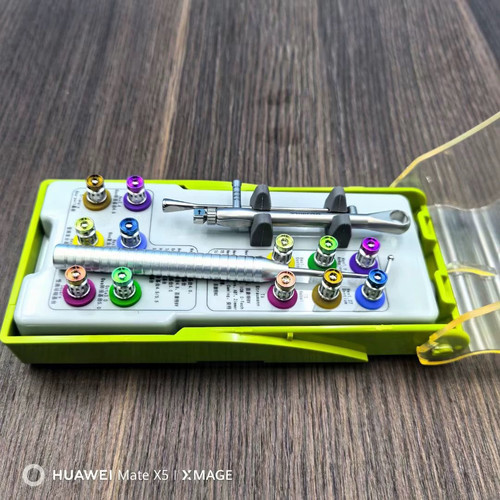 新款全能修复工具盒常规复合球帽基台 port基台都可通用牙科材料