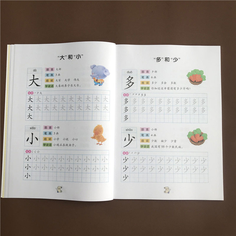 幼小衔接语文1练习册学前班汉字描红生字词语句子阅读大班升一年级幼儿语言测试题汉字描红本天天练 幼儿园语文幼升小儿童书