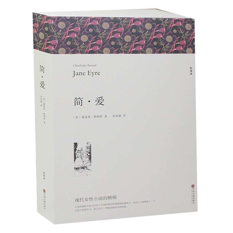 简爱 书籍 正版全集中文译本原著全本无删节 青少年中学生课外读物 小说文学世界名著原版完整版简·爱畅销书图书籍全译本