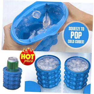 Ice Cube Mold Ice Trays Large Silicone Ice Bucket Ice Cube冰