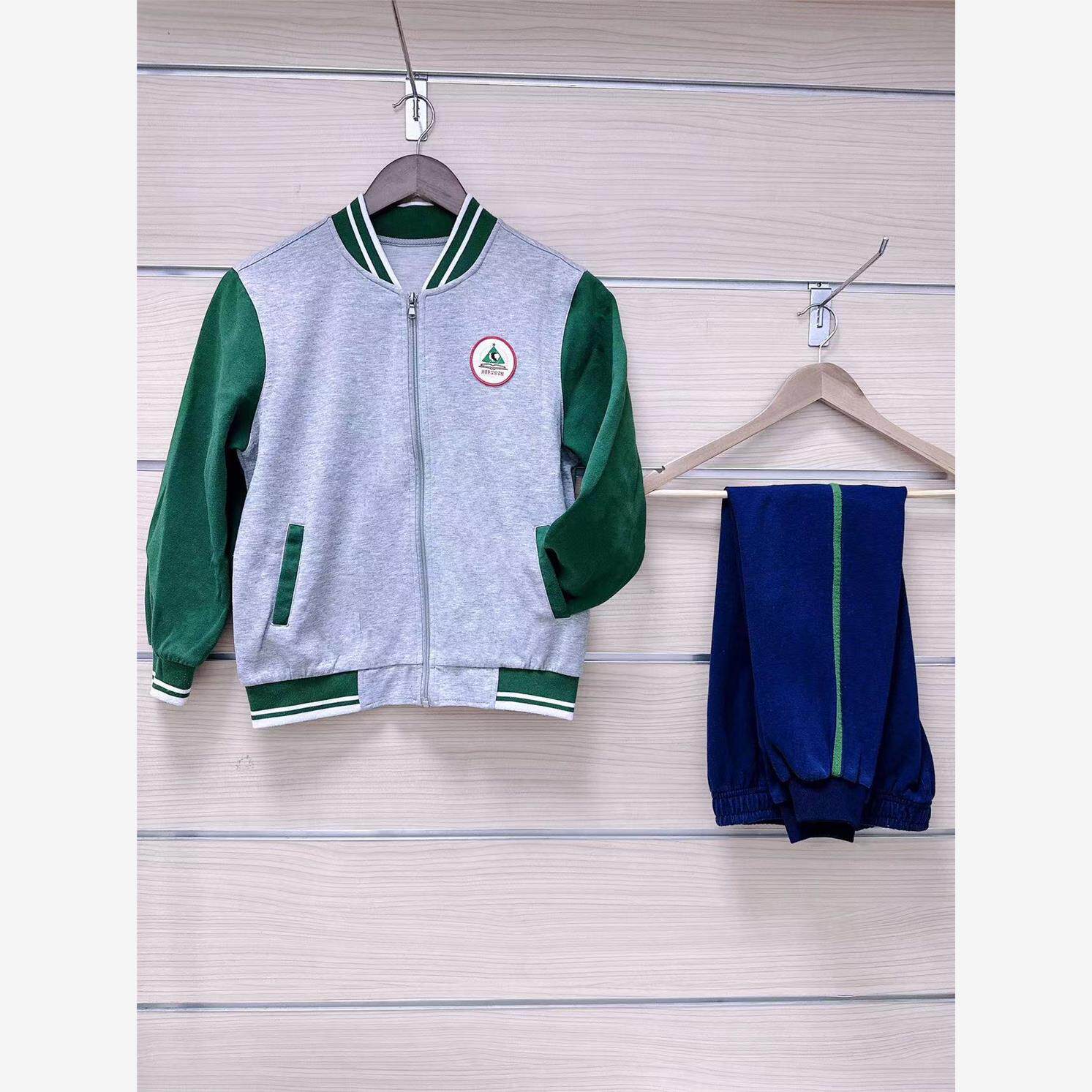 依时曼天津市南开区南开实验学校秋季运动风套装    夏季纯棉校服