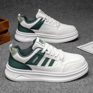 运动休闲男士 百搭板鞋 秋季 透气2025鞋 厚底低帮 新款 潮鞋