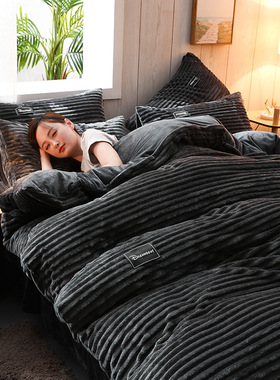 bed sheets quilt duvet set cotton cover beddings 4sets