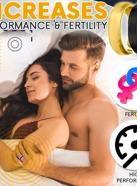 Personality Magnetic Health Ring for Women Rose Gold Creativ