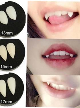 1 Pairs Vampire Teeth Fangs Dentures Props Halloween Costume