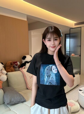 【T】水曜日（初版）黑色纯棉T恤