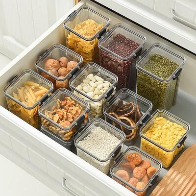 container food storage box kitchen cans for bulk cereal bloc
