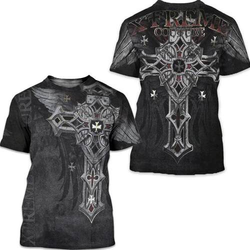 Archaic By Affliction Colisson Men'S T-Shirt 3D Graphic