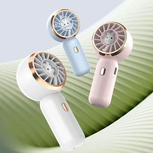 Mini Portable Fan 3 Pack Cute Handheld Fan Battery Operated