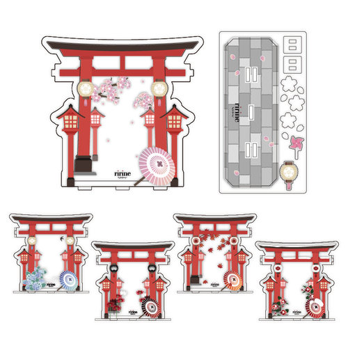 FUKUYA和花鸟居亚克力装饰