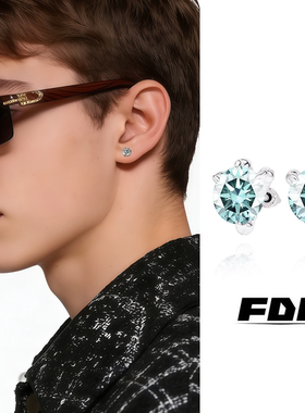 Frederick龙爪耳钉男女单只高级感轻奢美式痞帅耳饰