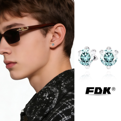 Frederick龙爪耳钉男女单只高级感轻奢美式痞帅耳饰