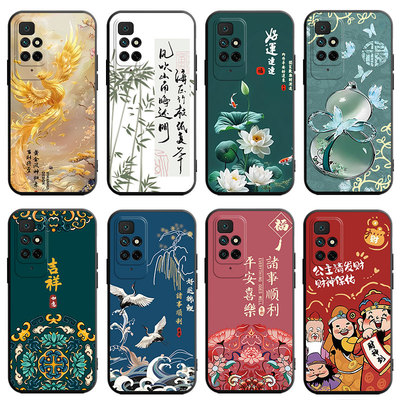 新年马年本命年适用红米note115G手机壳时尚软硅胶redmi note11全包边nite11潮女n0te11保护套21091116AC可爱