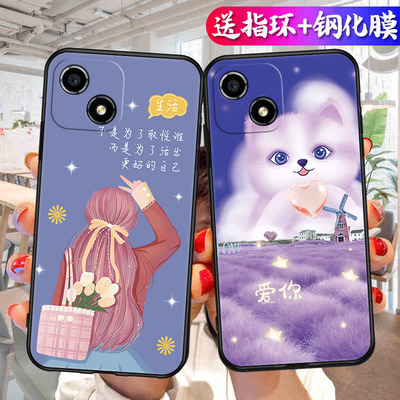 适用VNE一AN00手机壳男女款荣耀畅玩30防摔全包镜头华为畅玩30磨砂软硅胶VNE-ANOO保护套网红卡通可爱个性潮