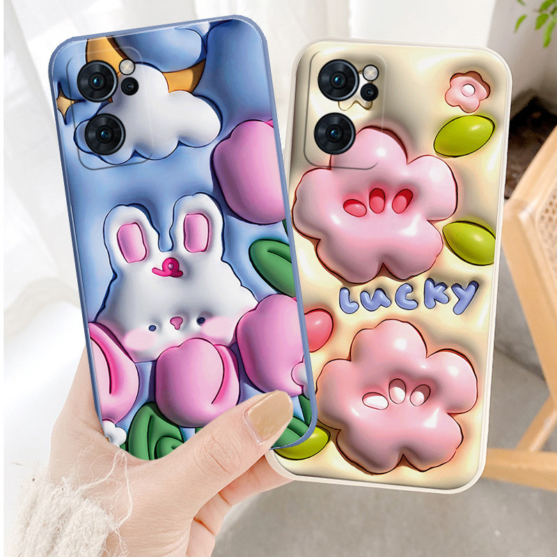 适用pfjm10手机壳opporeno75g直边oppe reno7保护套oppopfjm10可爱