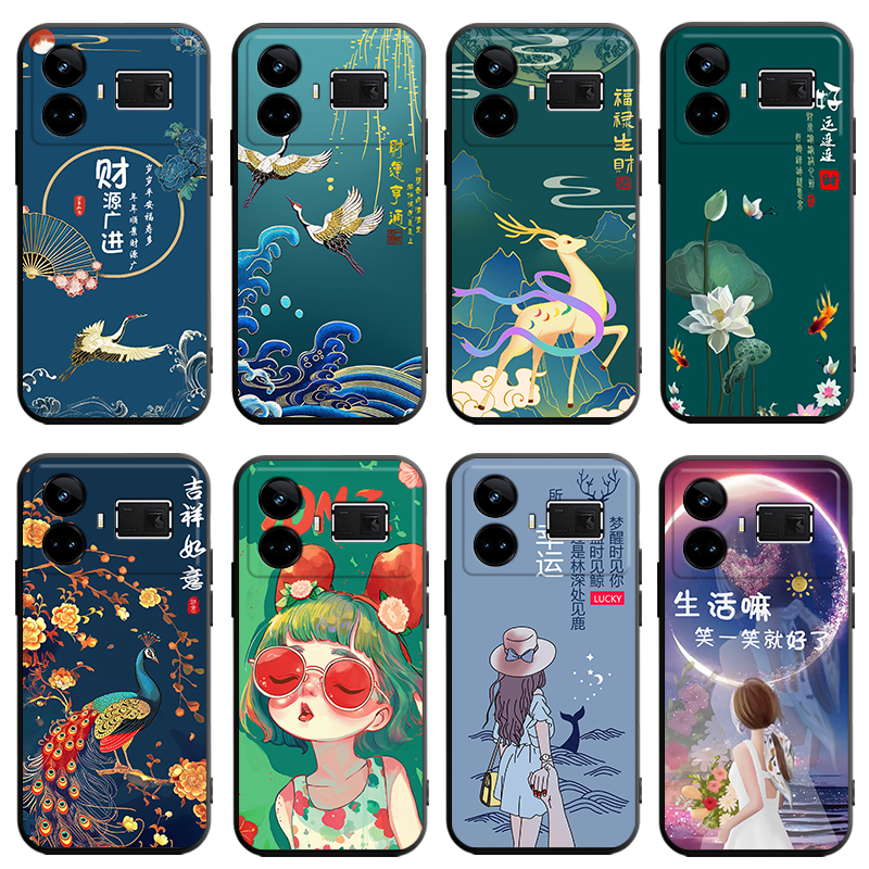 适用真我GT5手机壳RealmeGT5全包防摔oppo保护套Realme液态硅胶oppogt新款reαlme外壳opporealmeGT男tg女get