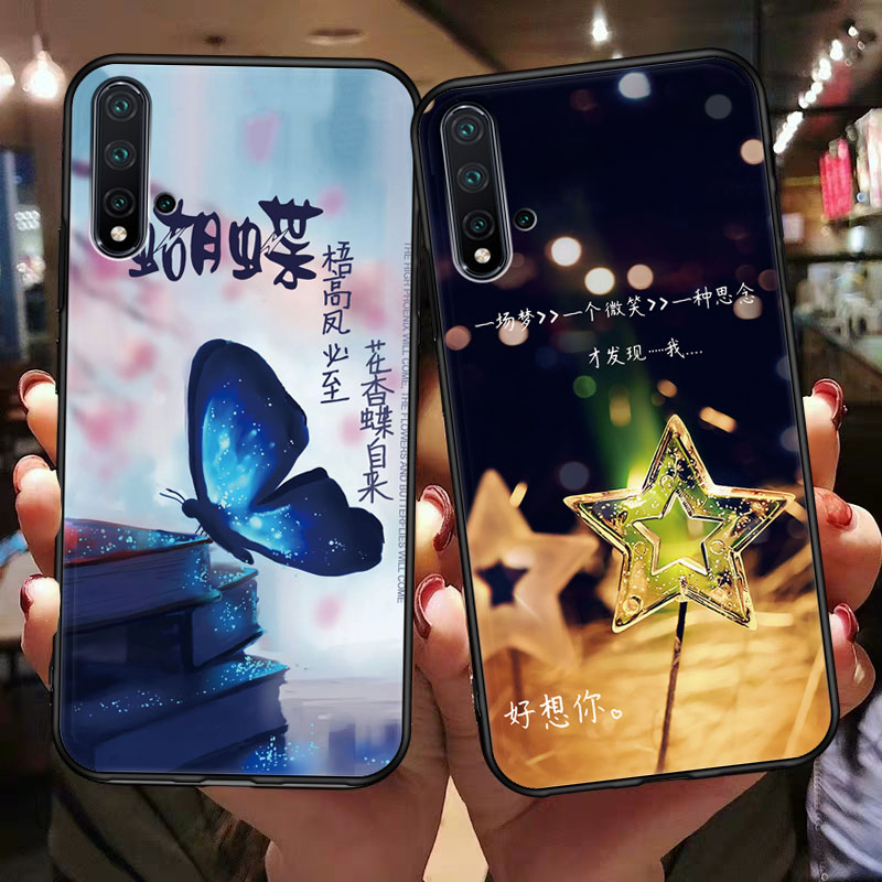 适用华为Nova5Pro手机壳nove5Por保护套novo新款nava外壳navo软硅胶nave全包n0va防摔Pr0诺娃n5p男女简约卡通