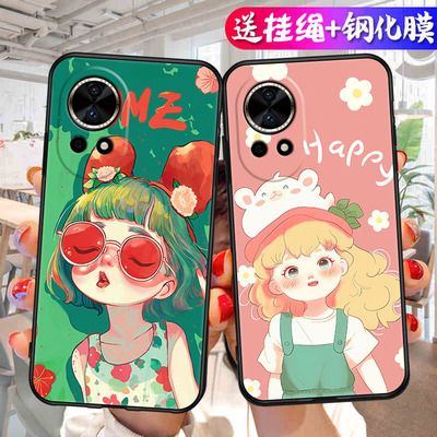 适用华为Nova 12 Pro手机软壳卡通保护套nova12pro 5G/ADA-AL00后背壳后盖套专用壳全包软胶套防刮后背壳