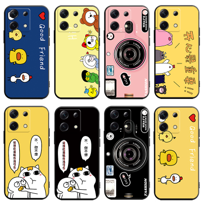适用红米Note13Pro手机壳小米redminote13pro新款redminoto卡通妈妈用p防摔全包not女5G男2312DRA50C钢化膜
