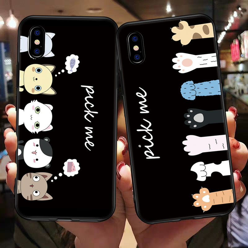 适用苹果X手机壳iPhoneX保护套ipx新款iponex卡通硅胶全包防摔外壳ix平果叉后壳iphomex9x男ip10X女8x软壳xs