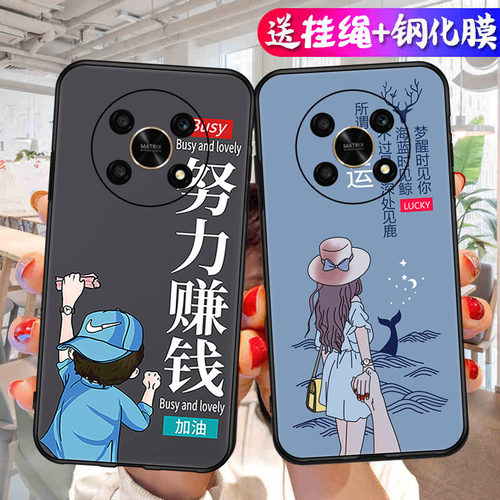 适用华为荣耀X30/X40GT手机壳honorx40xgt硅胶网红x4ogt叉三零保护套x3o外壳新款any一an00卡通anyan00高颜值
