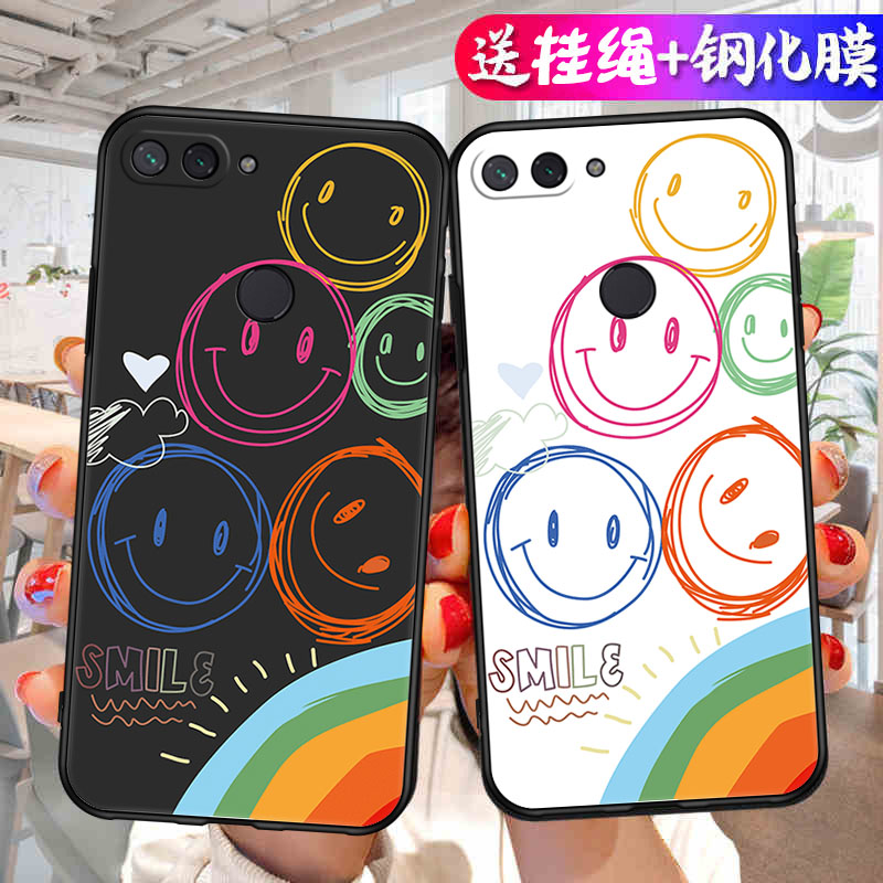 适用小米8青春版手机壳Mi8Lite保护M1808D2TE套M8八ml8春青新款外壳卡通硅胶全包防摔女送钢化膜