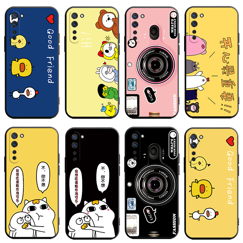 适用opporeno3手机壳reno3元气版新款oppo reno3全包5g防摔PDCM00硅胶0ppo软壳高级感保护套女潮卡通