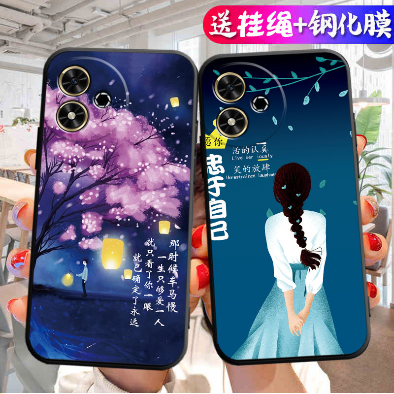 荣耀畅玩50手机壳50M保护套JDY一AN00新款外壳JDYAN卡通ANOO五十五零JDYANOO全包防摔HONOR女可爱