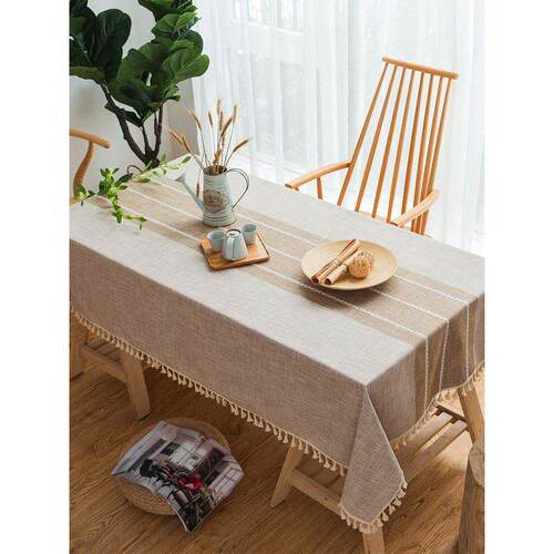 Table Cloth Linen Lace Tablecloth Rectangular Dining Table