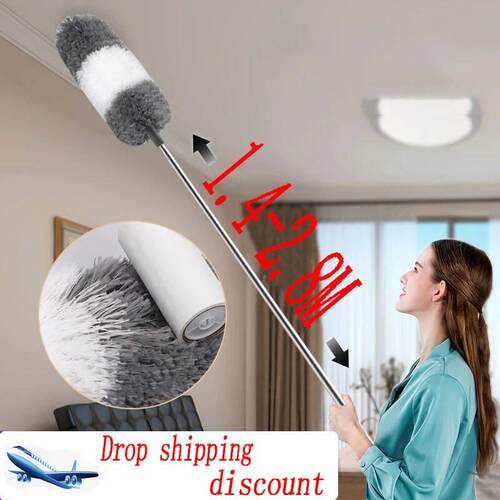 Duster Brush Microfiber Duster Extendable Gap Dust Tools Ret