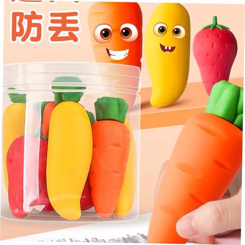 1pcs Kawaii Cat Paw Eraser Pencil Cute Push-pull Pen Shape R
