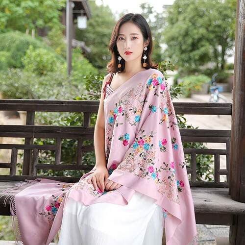 silk scarf wool pashmina scarves Chinese souvenir China