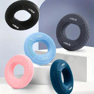 Silicone Finger Grip Rings Dual Resistance Hand Strengthener