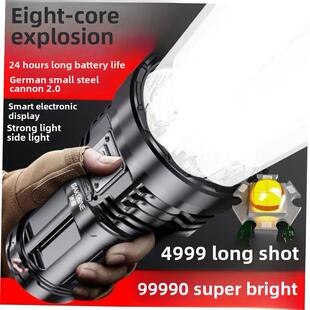 超火5000LM可变焦xl - l T6 LED手电筒手电筒灯