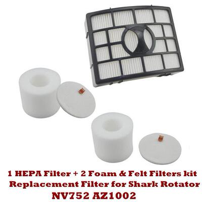 Vacuum Filter Replacement for Shark Rotator Foam and Felt
