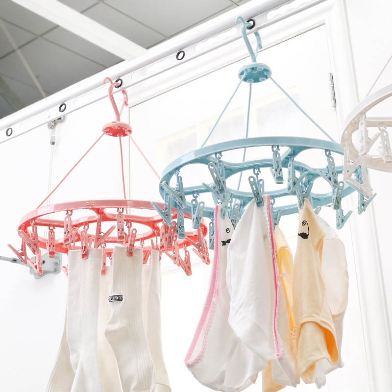 简梳24夹多功能圆形加粗内衣袜子