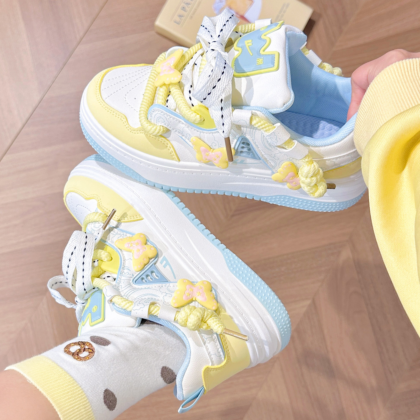 回力原创蝴蝶鞋子女春季新款韩系小白鞋女厚底增高初中生板鞋女款,女鞋,休闲板鞋,淘宝优惠券,粉丝福利购,淘宝优惠卷