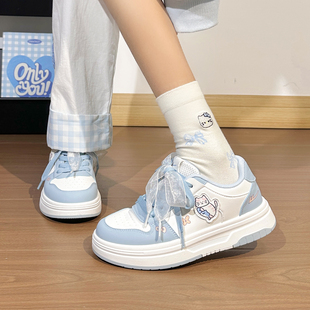 回力初中生小白鞋女2025冬季新款百搭休闲鞋户外轻便运动板鞋女款