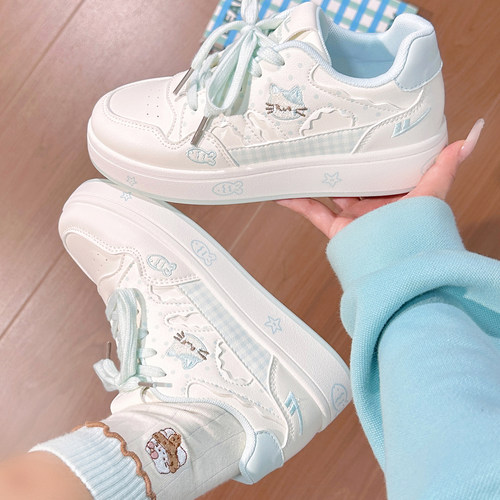 回力猫咪小鱼女鞋春季新款