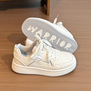 回力鞋子女春季新款百搭爆款面包鞋厚底韩系小白鞋女休闲运动板鞋