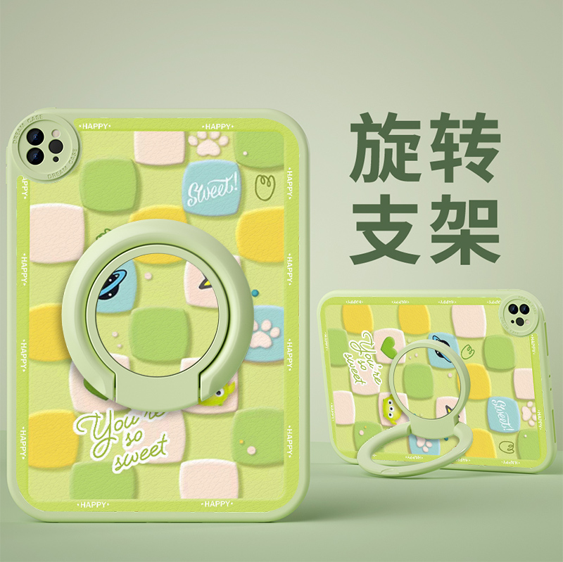 适用于中文卡通苹果防摔保护套