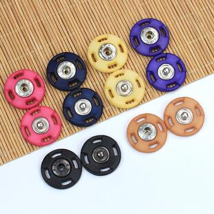 按扣按扣免缝钉扣隐形暗扣大衣暗扣大号子母扣羊绒毛呢女士防走光