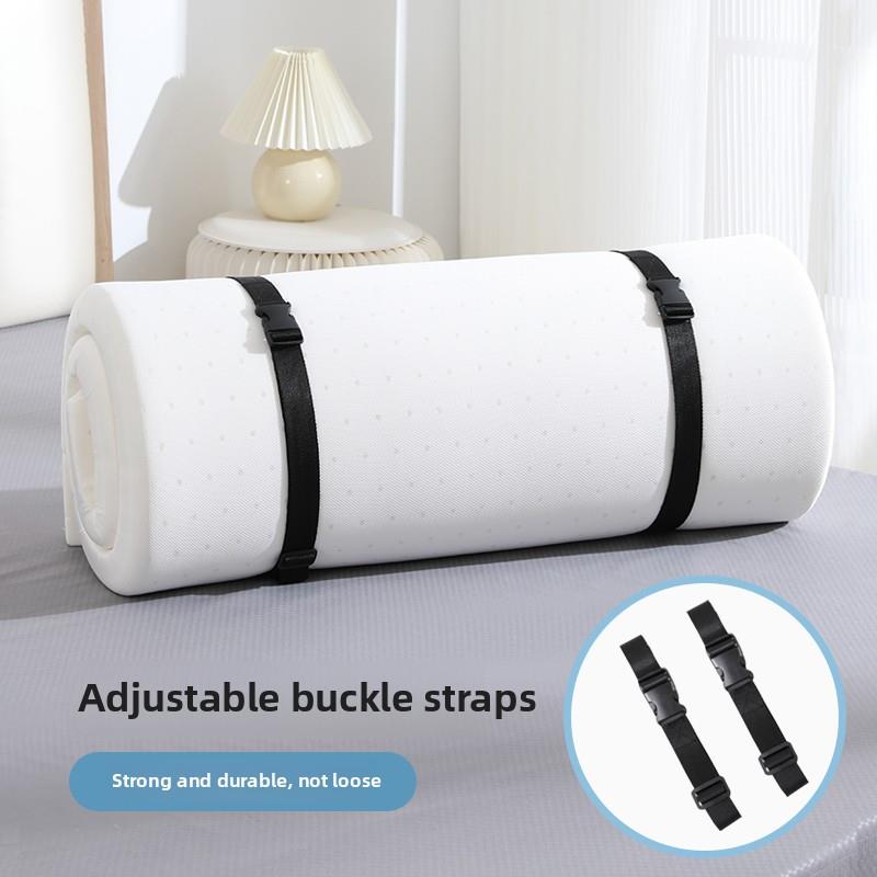 乳胶床垫捆绑带收纳绳地毯行李箱车用可调节卡扣式收紧扎带打包带