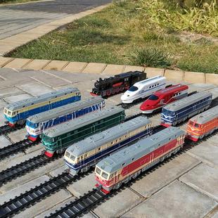 东风4B仿真火车模型玩具轨道车电动蒸汽机内燃机小火车头