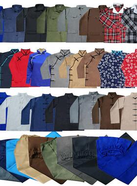 红灯记李玉和李铁梅李奶奶话剧服装装老婆婆老奶奶太太同款演出服