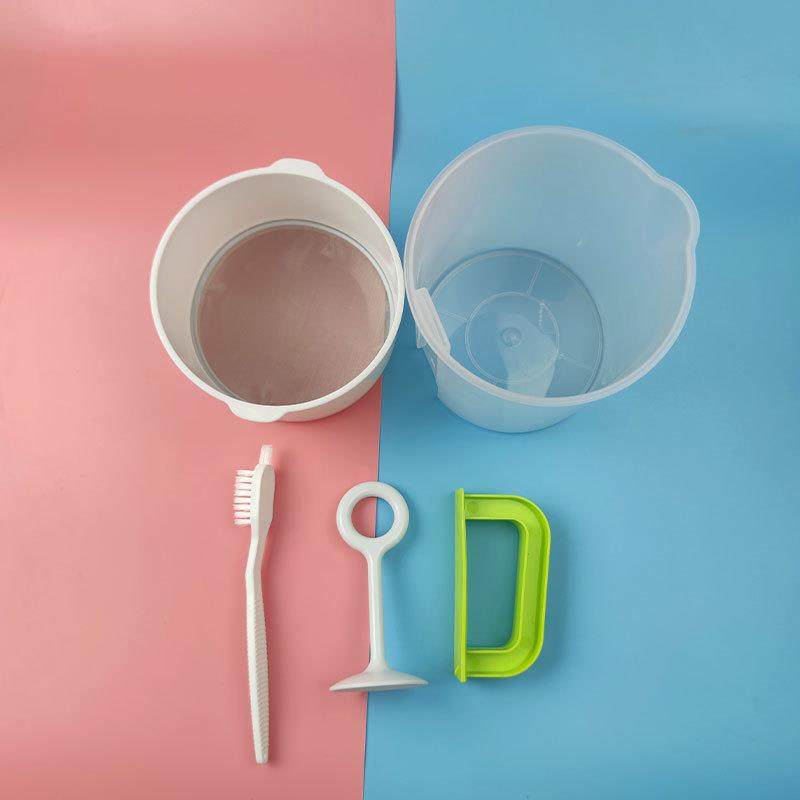 适用美的九阳豆浆机不锈钢过滤网超细80目筛漏勺接浆杯隔渣器果汁