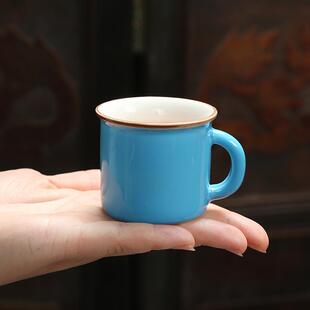 .小杯子迷你陶瓷水杯宝宝婴儿幼儿园儿童喝水杯小茶缸咖啡杯特